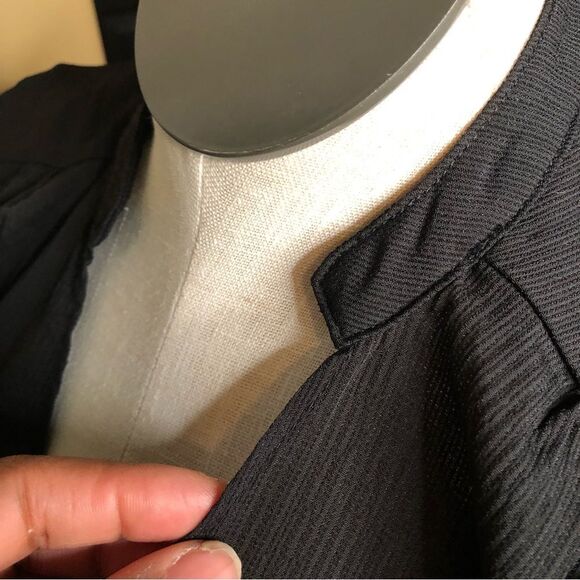 Favlux Blouse Womens S Faux Drape Front with Hi-Lo Hem - Picture 5 of 6